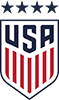 Logo Recognizing Healthmark Foot & Ankle Associates's affiliation with US Women's National Soccer Team
